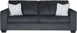 STELLAR Dark Gray 95" Wide Sofa