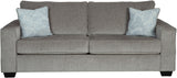 STELLAR Nickel 95" Wide Queen Sofa Sleeper
