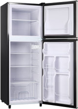 TAZIO T26 Silver 4.5 Cu. Ft. Mini Refrigerator with Freezer