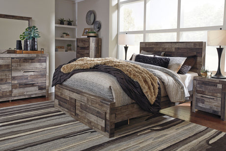 TEILER Storage Platform Bed