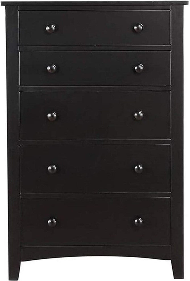 LUKAH Black Bedroom Set