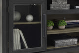 TOLAR Black 83" Wide x 33" Height TV Stand