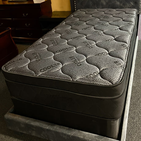 TWILIGHT Black Euro-Top 12.5" Medium Mattress