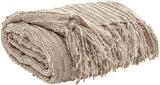 TABBY Almond 50" x 60" Decorative Throw