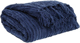 Tabby Blue Decorative Throw