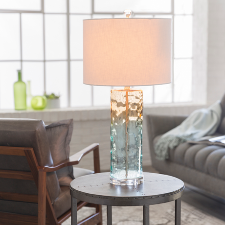 Taya Aqua Camel Table Lamp