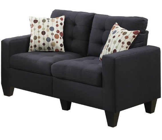 TEMPOE Black Living Room Set