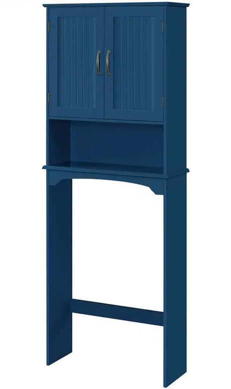 UPTIN Blue 25" x 66" Toilet Bathroom Rack (RTA)