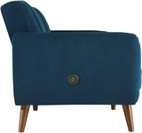 URIEL Velvet Convertible Livingroom Set
