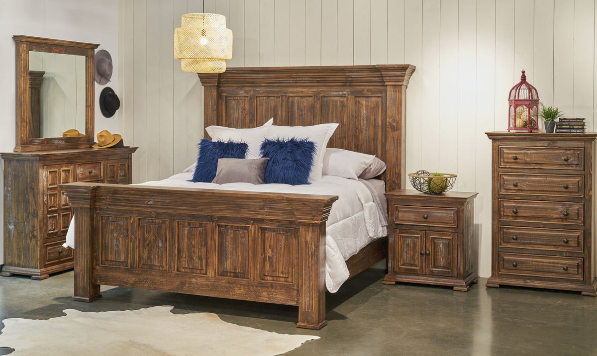 LAREDO Brown Bed