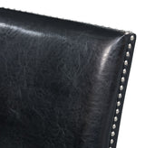 VALERY Black Faux Leather 20" Wide Dining Chair