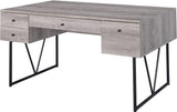VARELA Gray 63" Wide Computer Desk (RTA)