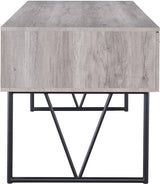 VARELA Gray 63" Wide Computer Desk (RTA)