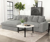 VEHLO Fog 105" Wide Reversible Sectional