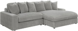 VEHLO Fog 105" Wide Reversible Sectional