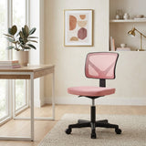 VIMOSE Pink 18" Wide Office Chair