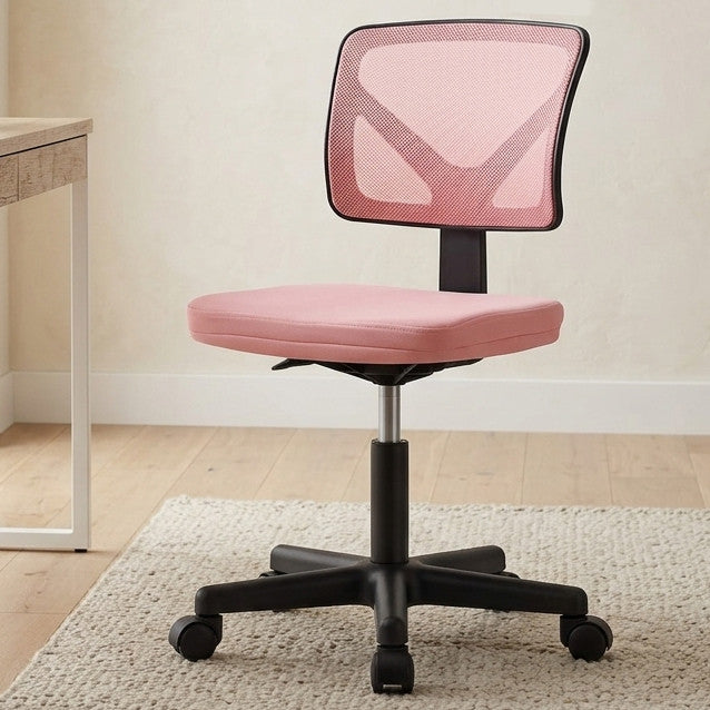 VIMOSE Pink 18" Wide Office Chair