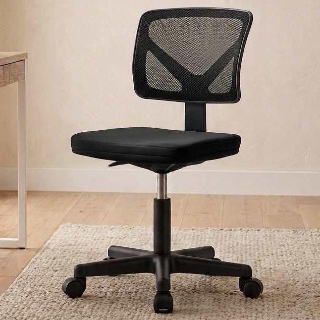 VIMOSE Black 18" Wide Office Chair