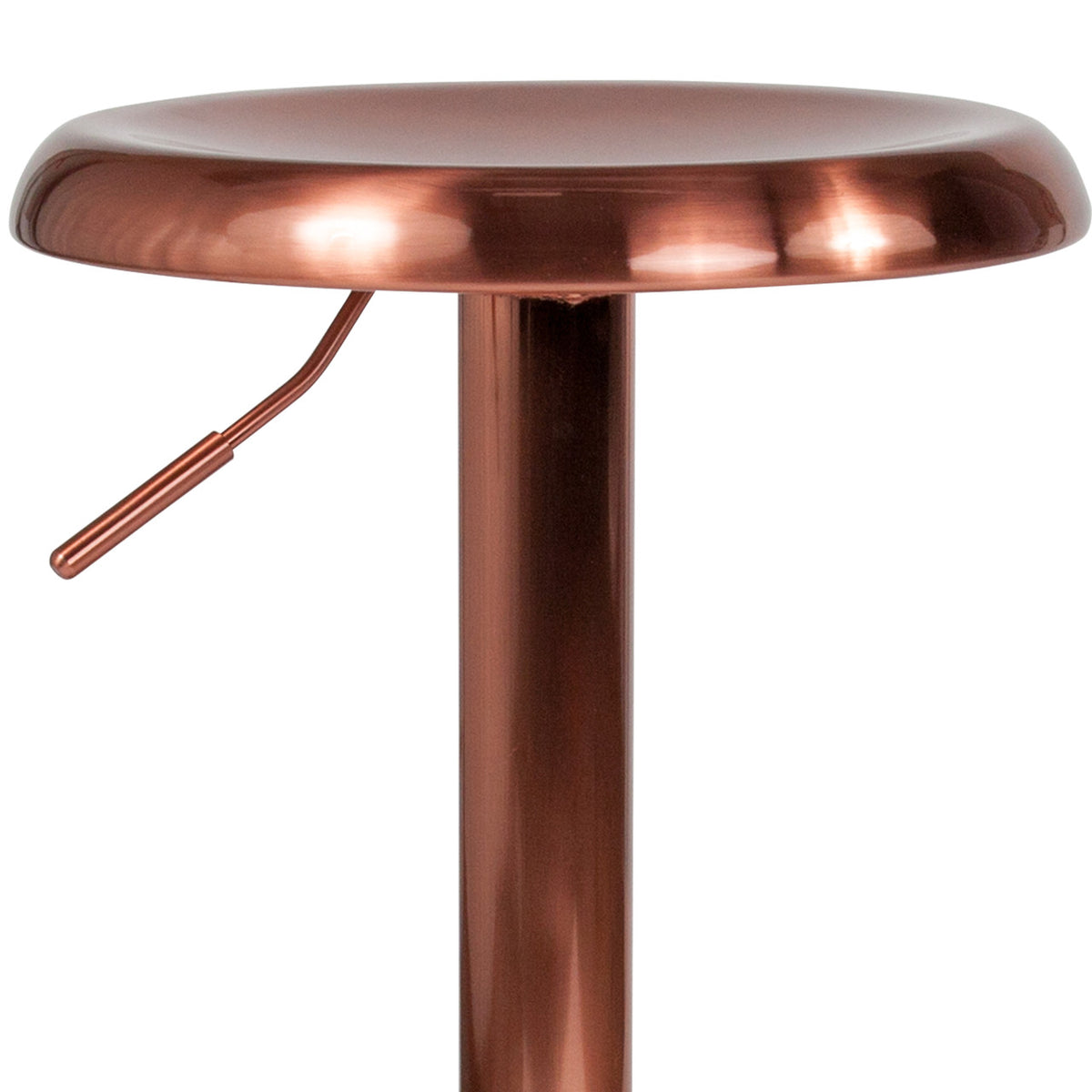 VINETTE Rose Gold Adjustable Barstool