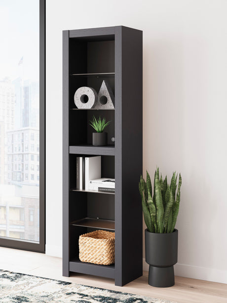 VONDALE Matte Black 20" Wide x 73" Height Pier with LED's