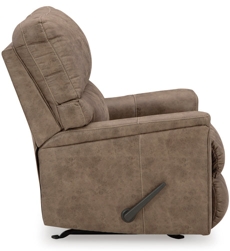 VUHL Brown 39" Wide x 42" Height Rocker Recliner