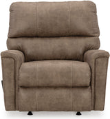 VUHL Brown 39" Wide x 42" Height Rocker Recliner