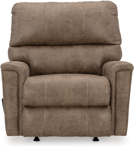 VUHL Brown 39" Wide x 42" Height Rocker Recliner