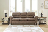 VUHL Brown 89" Wide Sofa