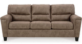 VUHL Brown 89" Wide Sofa
