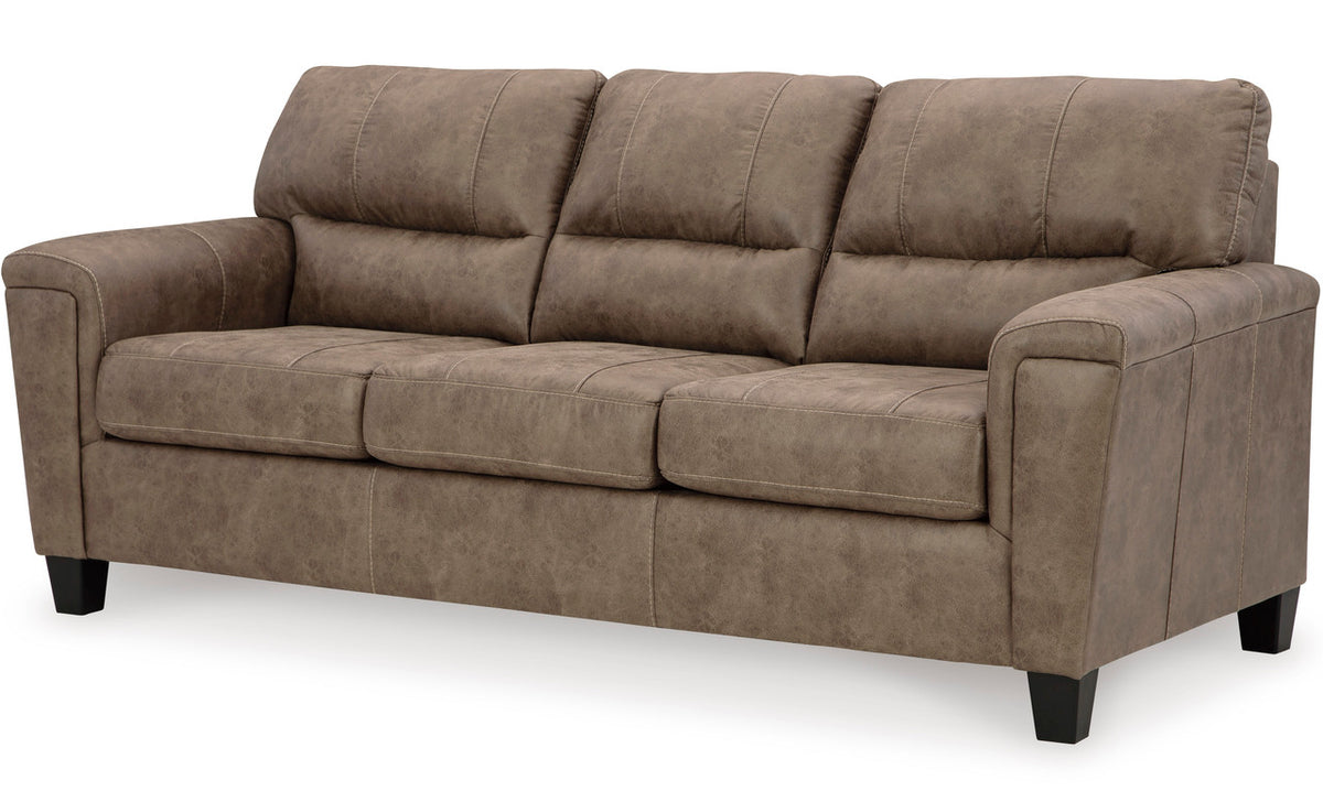 VUHL Brown 89" Wide Sofa