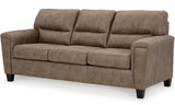 VUHL Brown 89" Wide Sofa