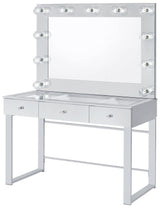 VALENCIA 46" Wide Mirrored Chrome LED Vanity (RTA)