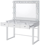 VALENCIA 46" Wide Mirrored Chrome LED Vanity (RTA)