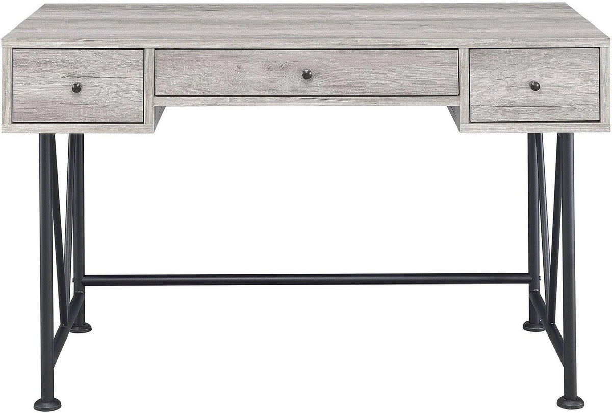 VARELA Gray 47" Wide Desk (RTA)