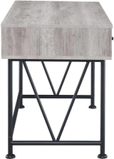 VARELA Gray 47" Wide Desk (RTA)