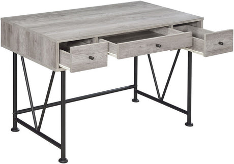 VARELA Gray 47" Wide Desk (RTA)