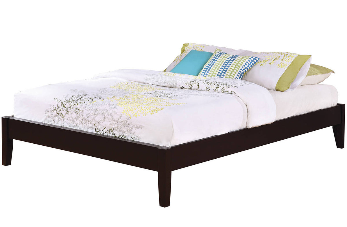 VARSITY Brown Platform Bed