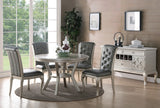 VENICE Silver 5 Piece Dining Set
