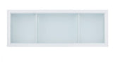 KAYSON White 47" Wide Vanity Desk and Mirror (RTA)