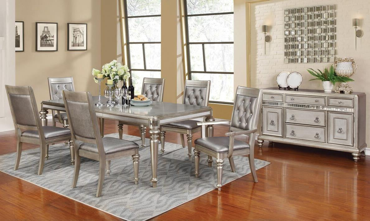 EMERY Platinum 7 Piece Dining Set