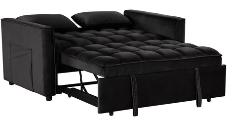 WAILEA Black 55" Wide Sofa Sleeper
