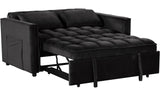WAILEA Black 55" Wide Sofa Sleeper