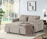 WAILEA Beige 55" Wide Sofa Sleeper