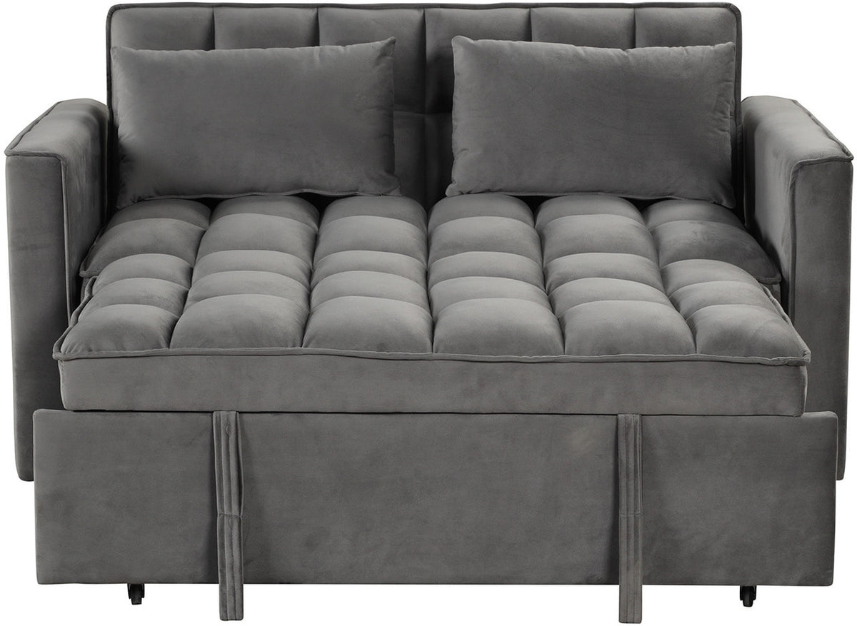 WAILEA Gray 55" Wide Sofa Sleeper