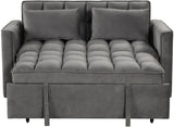 WAILEA Gray 55" Wide Sofa Sleeper