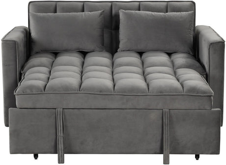 WAILEA Gray 55" Wide Sofa Sleeper