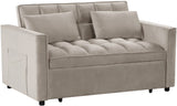 WAILEA Beige 55" Wide Sofa Sleeper
