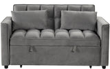 WAILEA Gray 55" Wide Sofa Sleeper