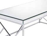 WALTZER Mirrored 23" Wide End Table