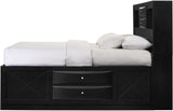 WATSON Black 56" Height Storage Platform Bed